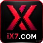 IX7 Game mobile app download screen with Android gaming interface and latest APK features